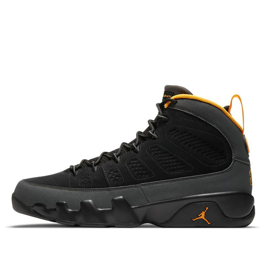 Air Jordan9 Retro 'Black Dark Charcoal University Gold'