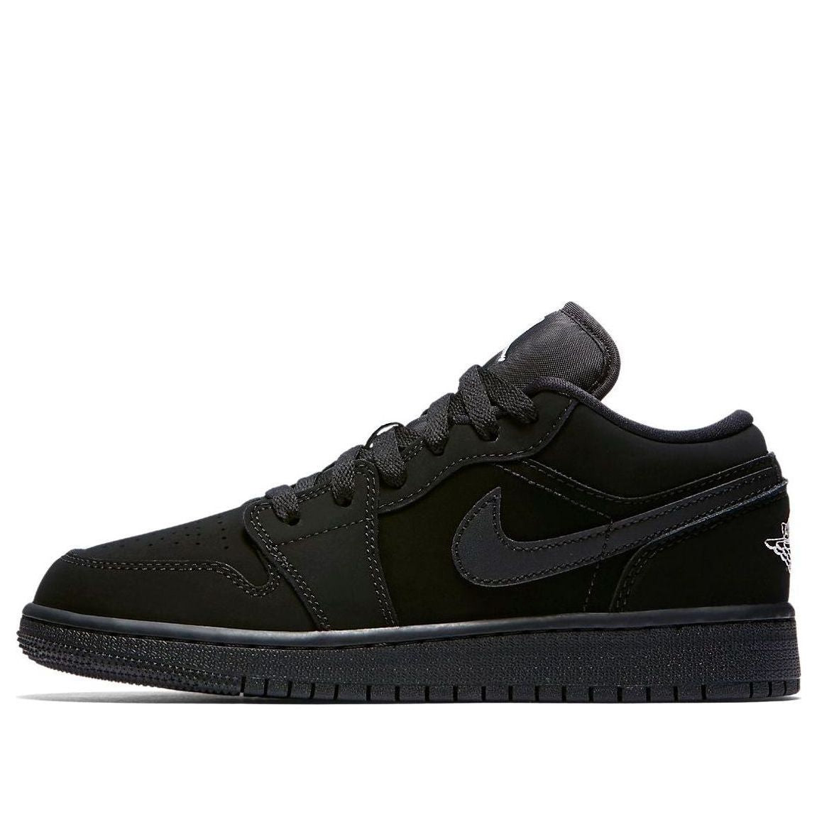 Air Jordan(GS) 1 Retro Low 'Triple Black'