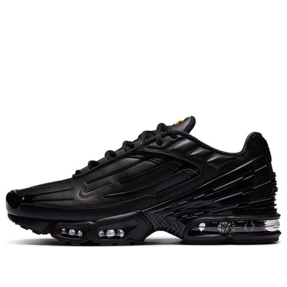 NikeAir Max Plus 3 Leather 'Triple Black
