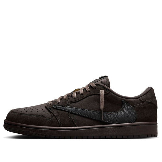 Air Jordan1 Retro Low OG SP x Travis Scott 'Velvet Brown'