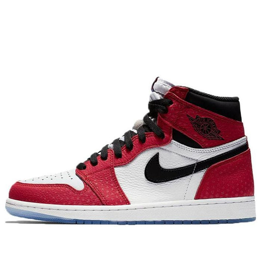 Air Jordan(GS) 1 Retro High 'Spider-Man Origin Story'