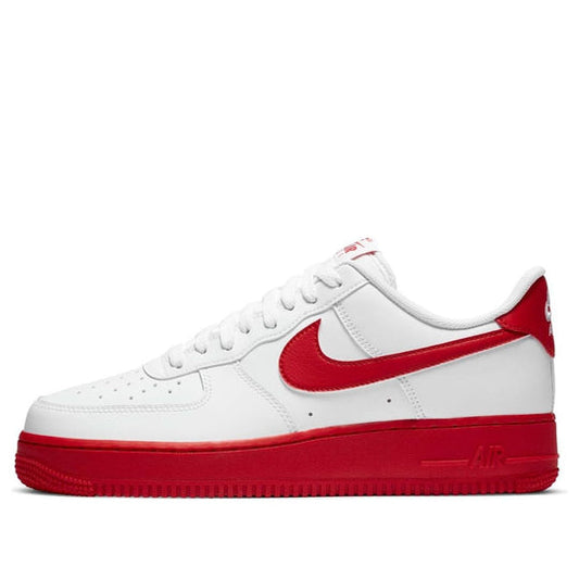 Nike Air Force 1 Low 'White Red Sole'