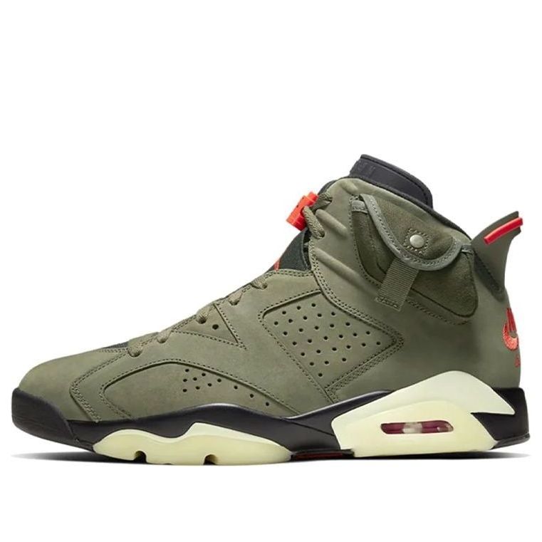 Air Jordan6 Retro x Travis Scott 'Olive'