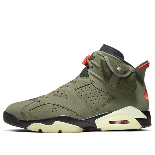 Air Jordan6 Retro x Travis Scott 'Olive'